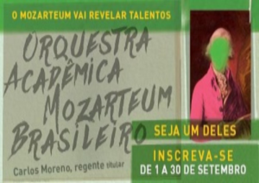 Mozarteum Brasileiro seleção bolsistas 2019