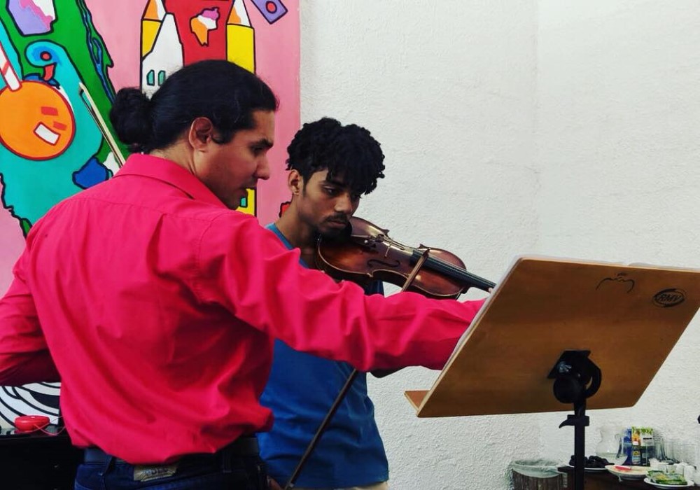 Masterclass violino Mozarteum Brasileiro