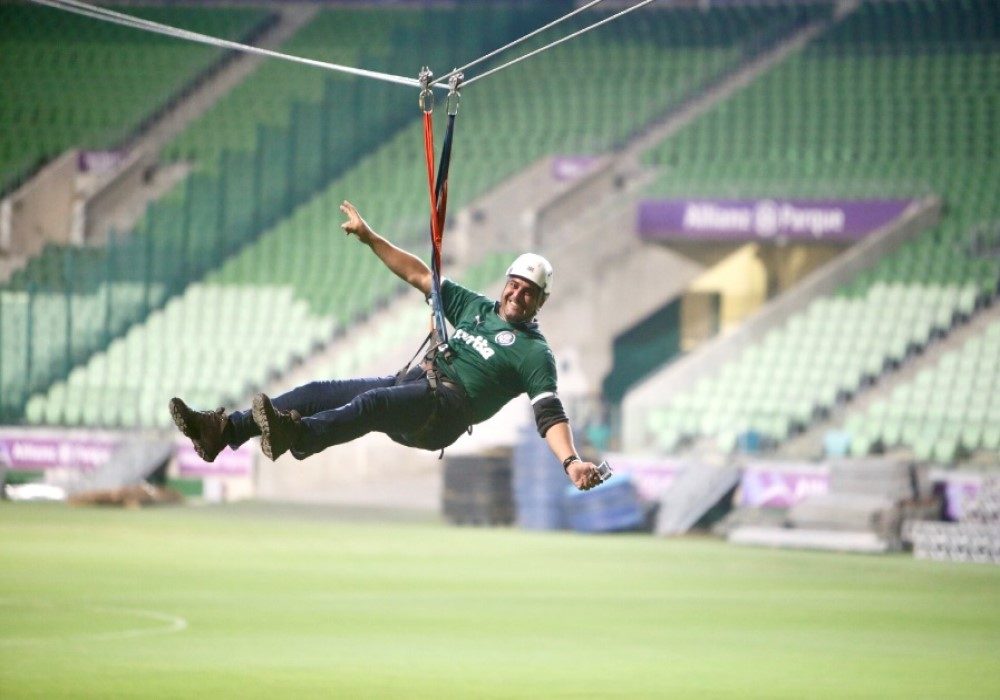 tirolesa no allianz parque