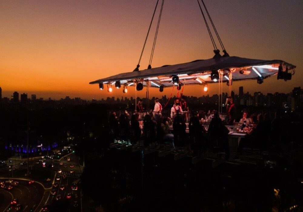 dinner in the sky