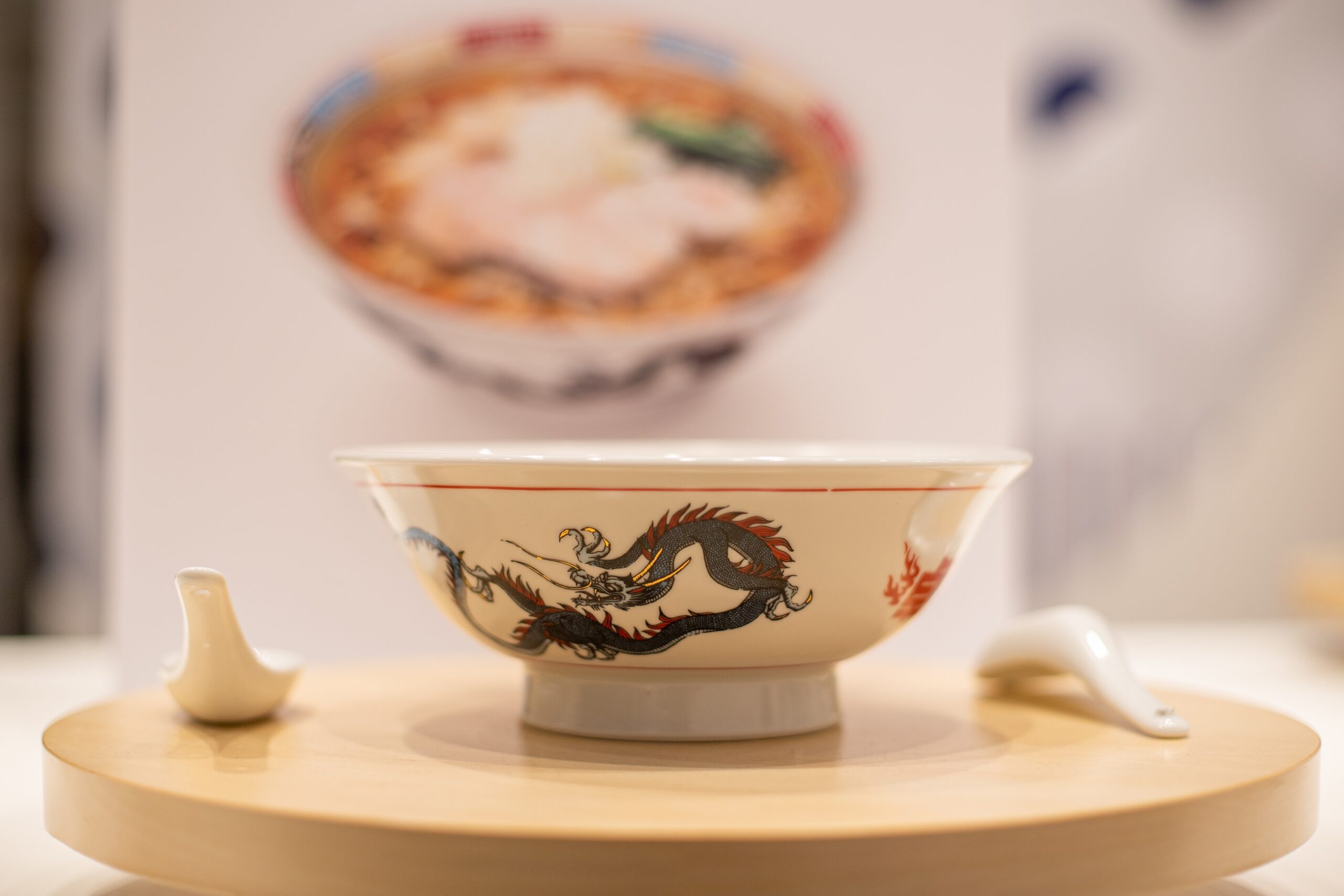 Detalhe da exposição A Arte do Ramen Donburi na JHSPCréditos: Wagner Romano