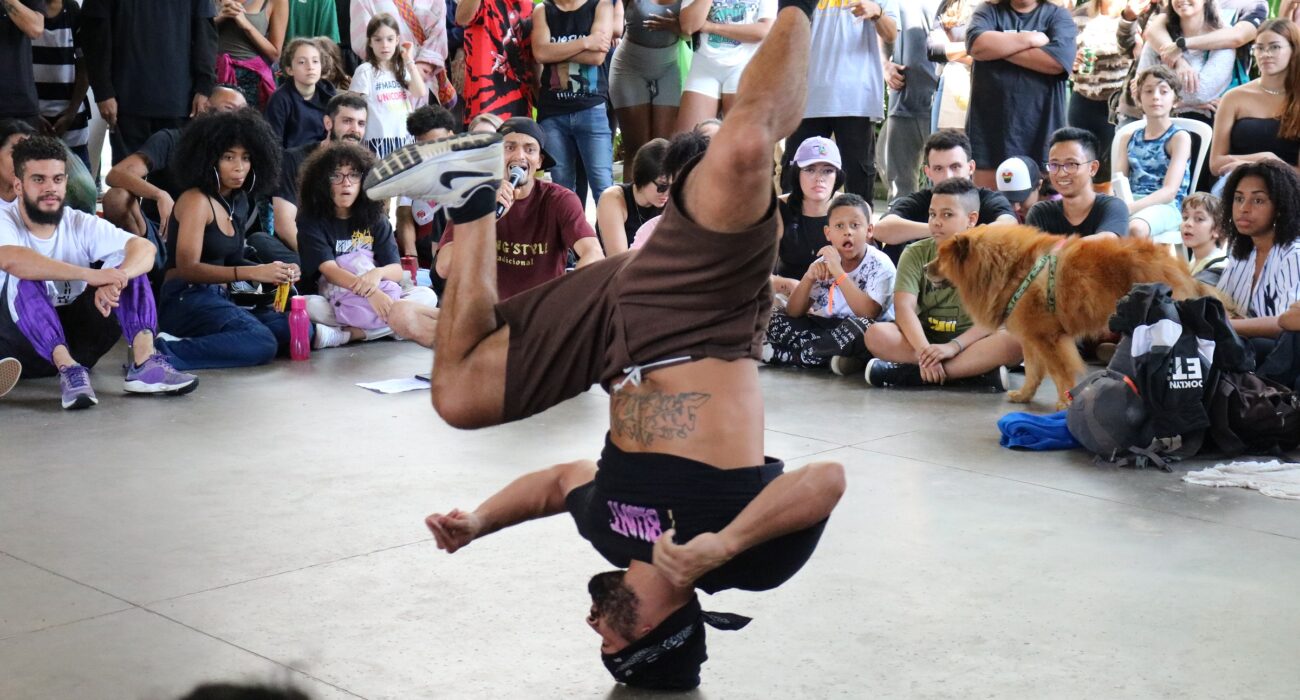 Festival 'Breaking Ibira' e Oficina de Colagem com Elementos Botânicos são destaques da agenda cultural do Parque Ibirapuera. Créditos: MAM Educativo