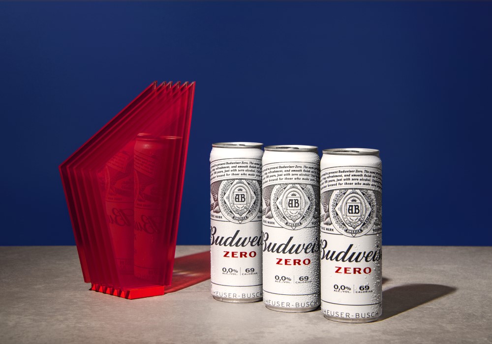 A Bud Zero é produzida a partir da receita original da Budweiser. | Créditos: Divulgação