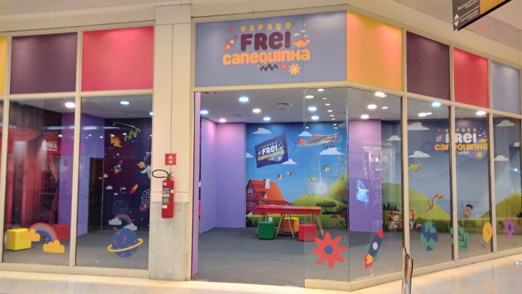 Espaço Frei Canequinha, do Shopping Frei Caneca, no Piso 2 Divulgação