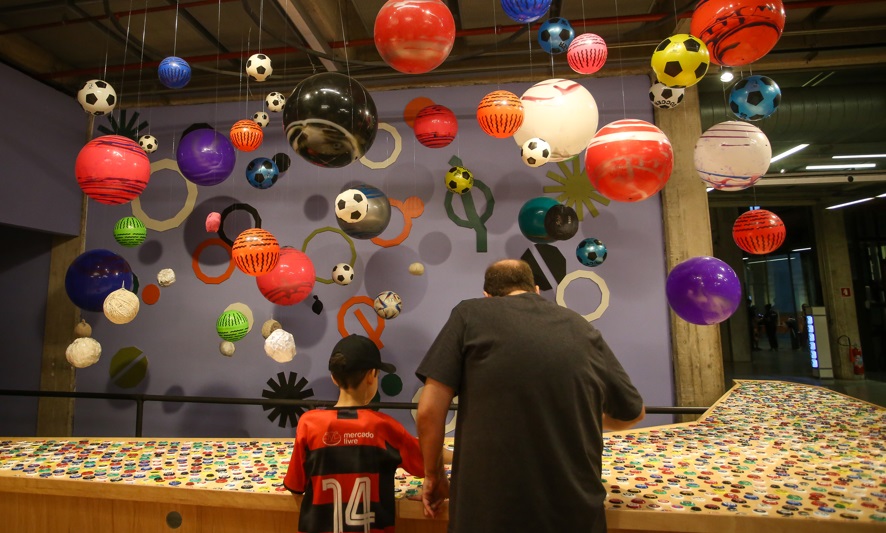 Museu do Futebol oferece entrada gratuita para a Exposição Futebol de Brinquedo. Foto: Gabi Marques